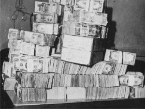 Bundle of cash