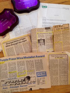 New Mexico Press Women award, Purple Press awards, 1976