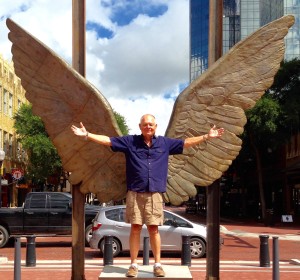 Wings of the City, A Little Boy's Dream, USAF Lt. Col. Tom Rodgers (R)